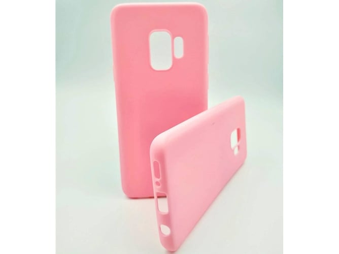 Carcasa Samsung Galaxy S9 Silicona Rosa