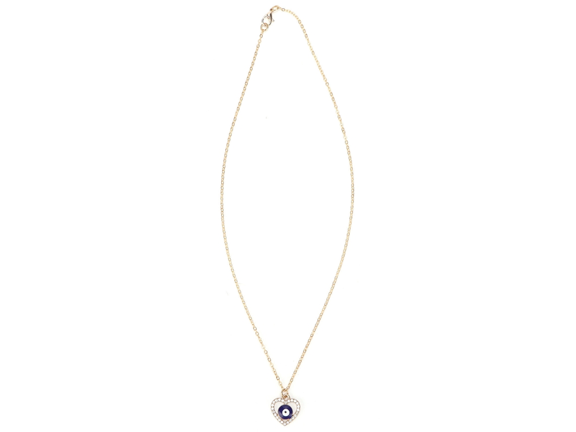 Collar Con Ojo Turco, Corazón Y Gargantilla De Olas De Agua Para Fiestas, Bodas Y Graduaciones.
