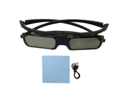 Gafas 3d Dlp Link Con Lentes Hd 1080p Y Cierre Activo Para Proyectores 3d Dlp.