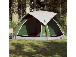 Tienda De Campaña 4 Personas Impermeable Verde