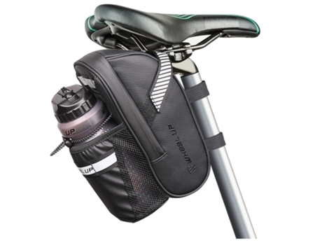 Bolsa para sillín de bicicleta Bolsa impermeable para sillín de bicicleta Bolsa reflectante para asiento de bicicleta con bolsa para botella de agu...