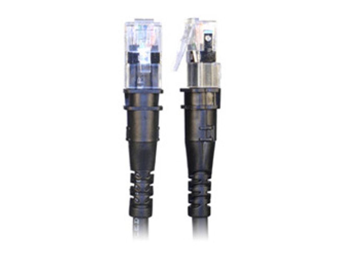 Cable PATCHSEE TP-6A-U/16 Black 4.9 m Cat6a U/UTP (UTP)