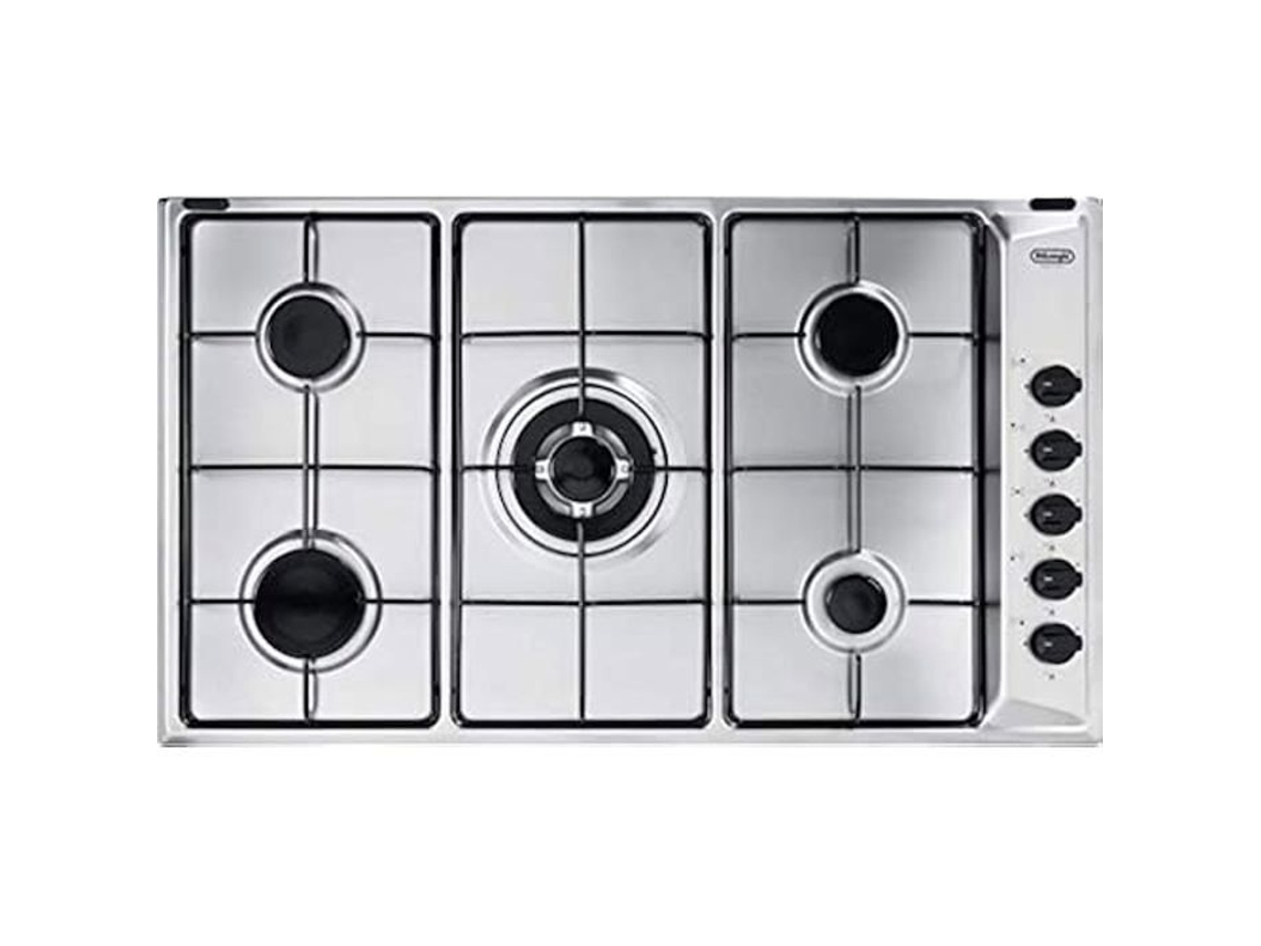 Plancha Quemadores De Gas 90 Cm N5 Inox DE'LONGHI Fla 59 Dd