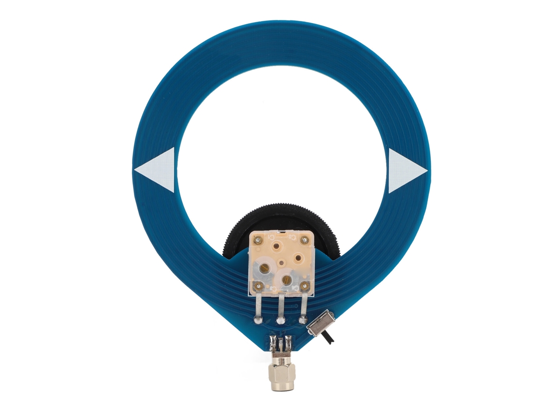 Antena portátil de onda corta (4 MHz a 24 MHz, receptor de malaquita)