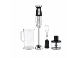 Varinha Mágica 3 Em 1 Com Copo E Batedor 500w Andowl Q-lb0639 Prateado