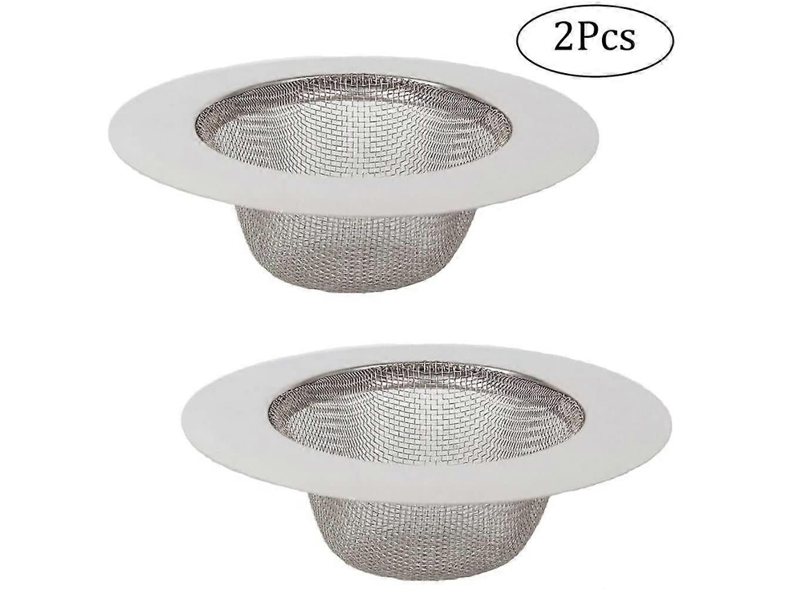 2 Coladores De Fregadero De Acero Inoxidable Para Cocina Y Baño, Antiobstrucción Y Duradero