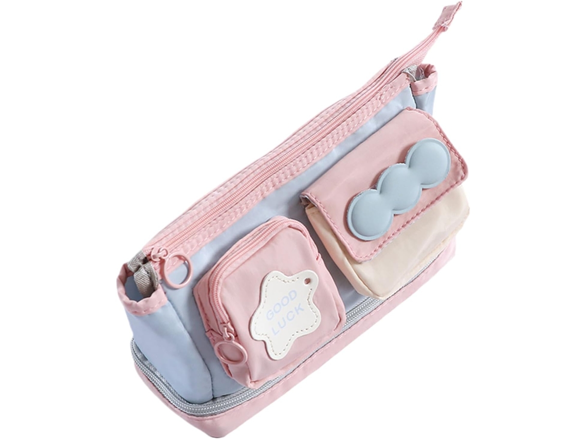 Estuche Lápices Cremallera Diseño Moderno Calidad Buena