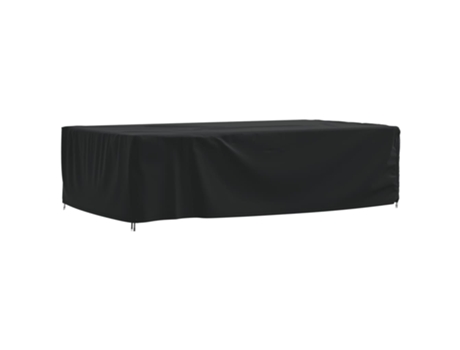 Cubierta Para Muebles De Jardín VIDAXL Negro Poliéster (315x179.5x75 cm)