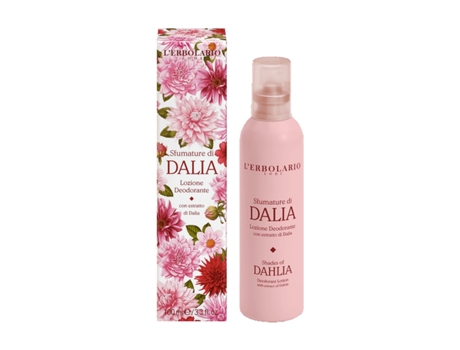 L'Erbolario - Loção desodorante Shades of Dahlia 100 ml (Citrinos - Floral)