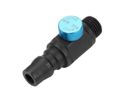 Válvula de control de velocidad de aire con conector de 1/4'' Neumáticos Accessories