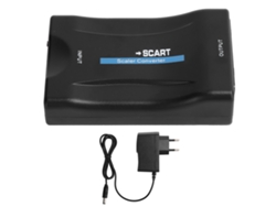 Convertidor De Interfaz Multimedia De Alta Definición Para Scart Con Señal Móvil Mhl - Negro