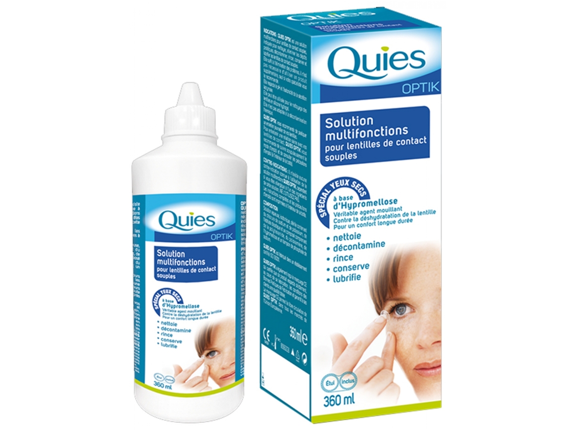Solución Multifuncional Optik 360 Ml QUIES