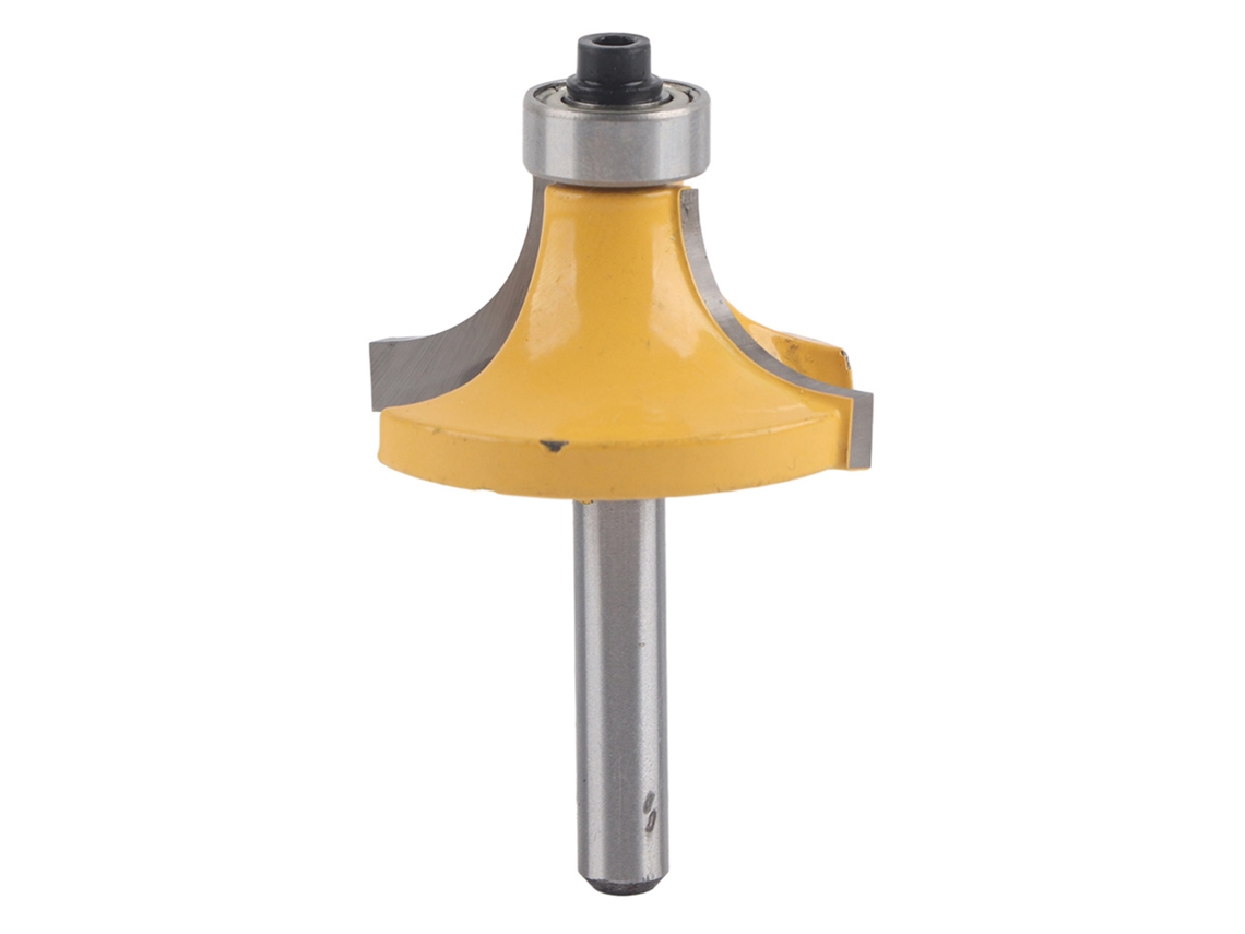 Fresa De Borde Redondeado De 1/4 De Pulgada Para Carpintería Y Fresado De Madera.
