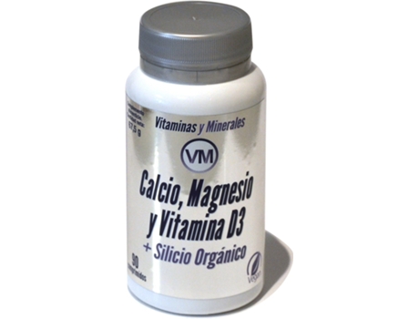 Complemento Alimentar YNSADIET Calcio Magnesio Vtd3 +Silicio Org 90 Comprimidos