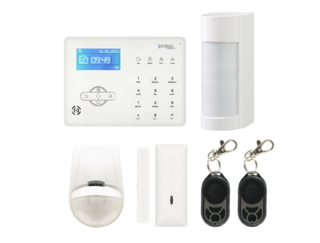 Kit 01 Alarma Gsm Para El Hogar Con Sensor Optex Vxi-R IPROTECT EVOLUTION
