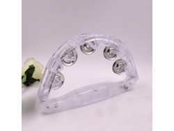 Ats-2 Pcs Pandero Musical Led Pandero Parpadeante Instrumento De Percusión Mano