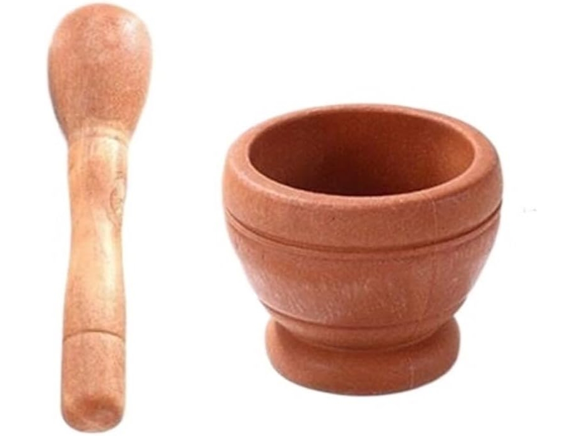 Nuestro Mortero Y Maja Está Hecho A Mano Con Materiales Robustos Para Triturar Ingredientes Sin Esfuerzo
