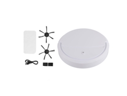 Aspiradora inteligente 3 en 1, automática, pequeña, con temporizador y carga USB para el hogar