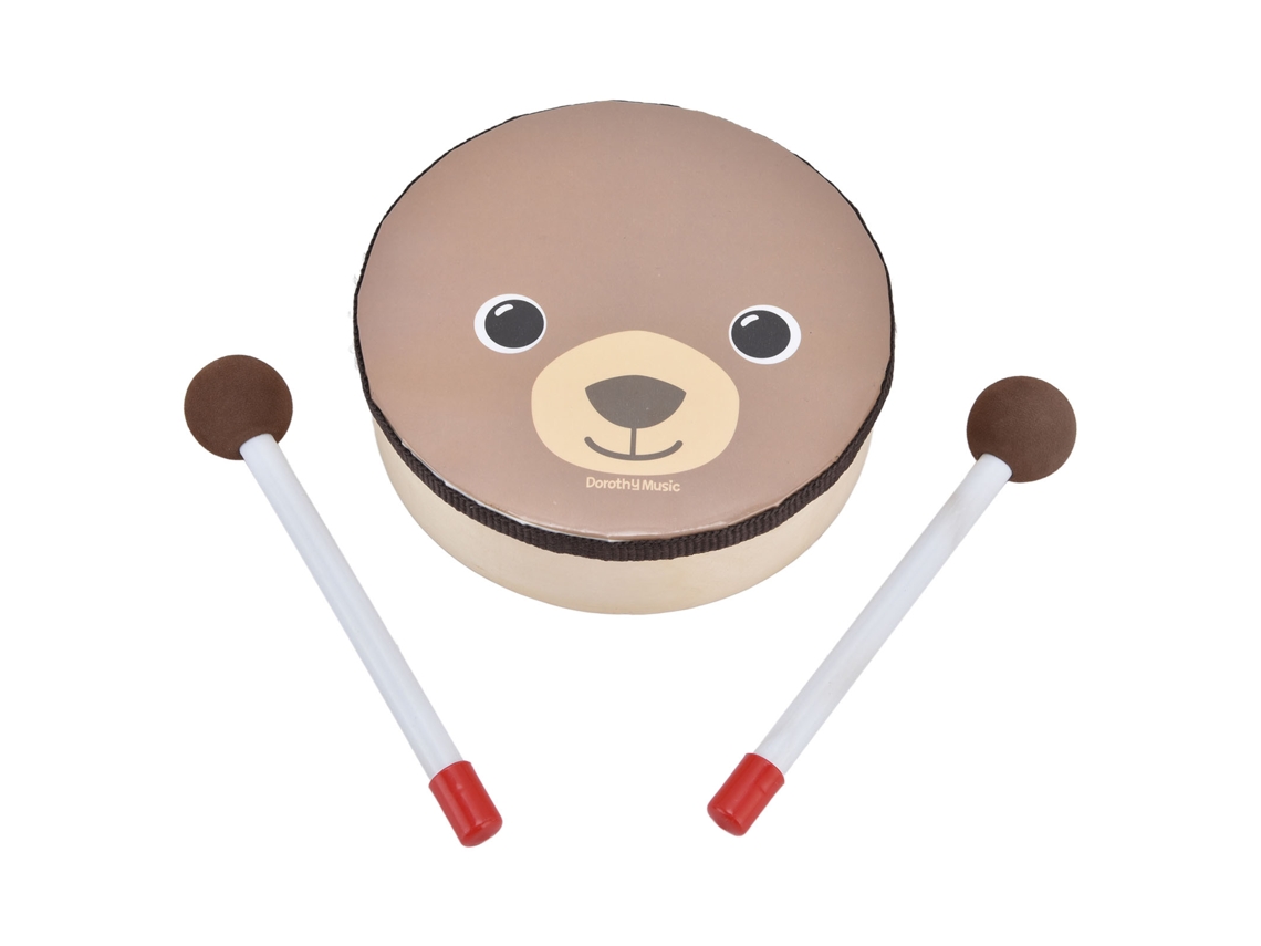 2026-batería Infantil Oso Cartoon Batería Percusión Instrumentos Juguetes Jardín De Infantes Ayudas Didácticas