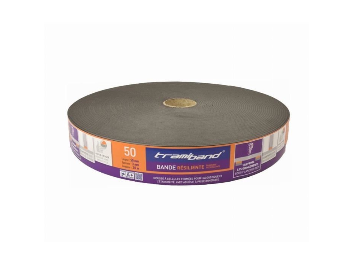 TRAMICO Tramiband Sp Cinta de Suelo de Madera Resiliente 70 X 3 Mm C 30 M 2936250000