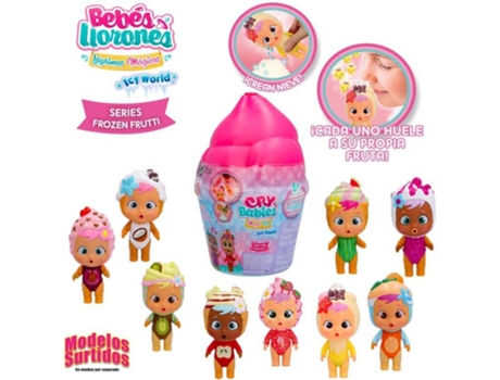 MuÁÂÁÂÁÂÁ±eca BEBES LLORONES Bebes Llorones Lagrimas Magicas Icy World S.Frozen Frutti (Edad MÁÂÁÂÁÂÁ nima: 3 AÁÂÁÂÁÂÁ±os)...