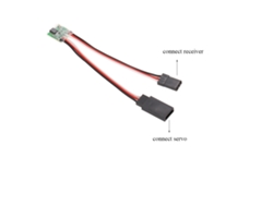 Inversor Mini Servo Para Servo De Avión Rc, Coche, Barco Y Modelos Rc