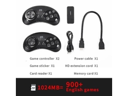 Consola Inalámbrica Md De 16 Bits Para Sega Genesis Game Stick Compatible Con Hdmi Juego Para Sega Genesis Mini / Mega Drive