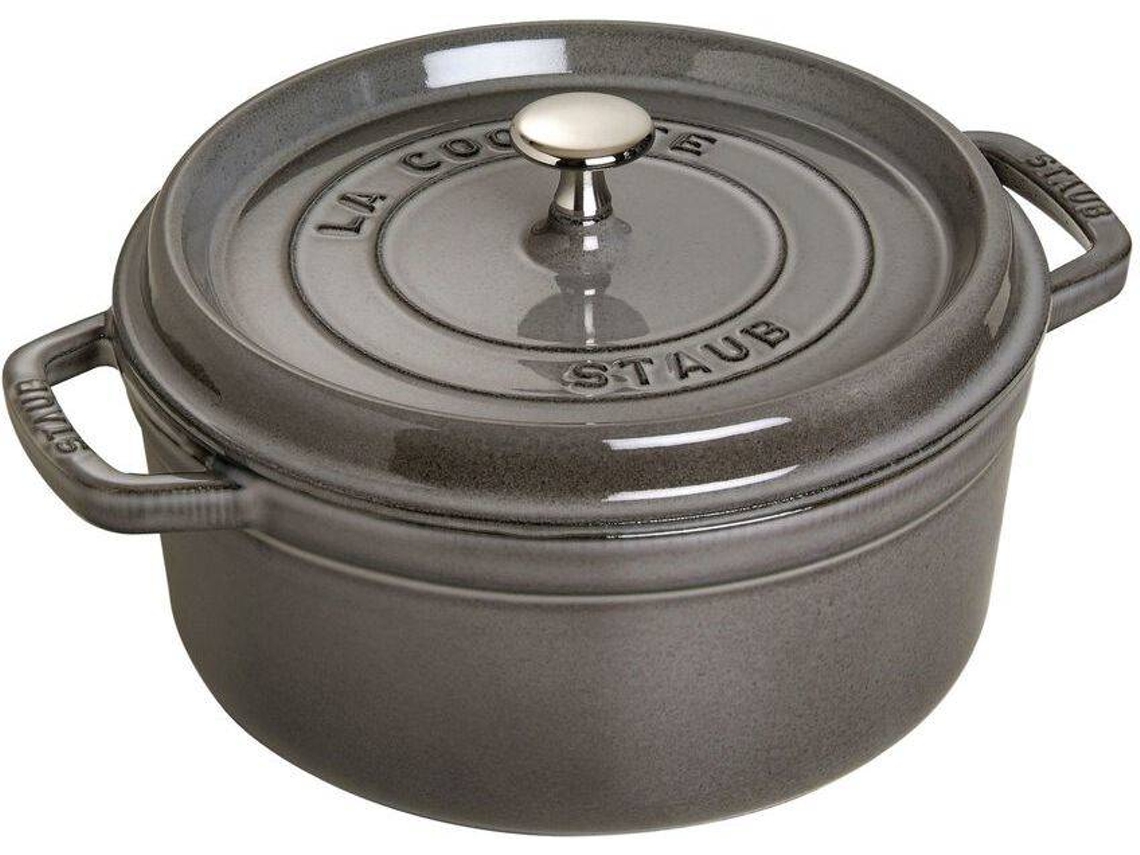 Cacerola STAUB (Gris - Hierro Fundido - 24 cm)
