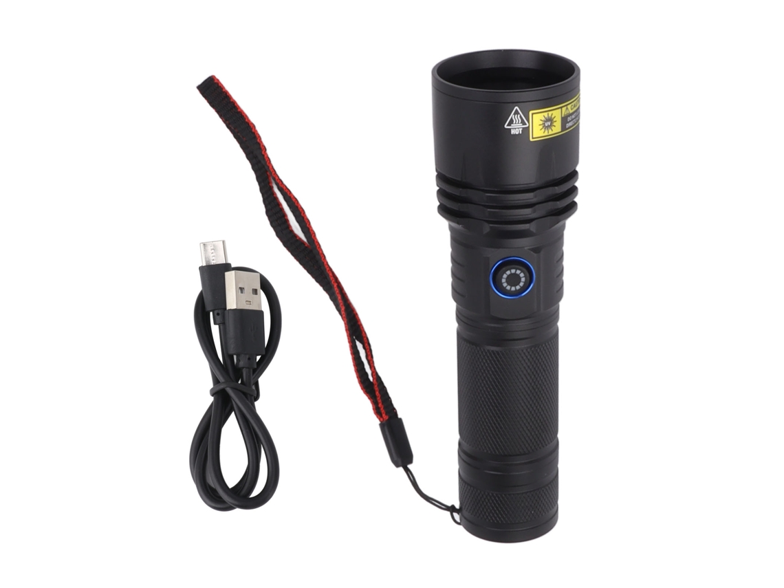 Linterna Recargable Sv50 De 20 W Y 365 Nm Con Luz Negra Para Detectar Documentos Falsificados, Joyas