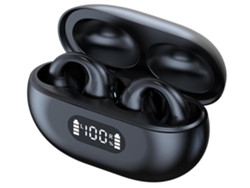 Auriculares deportivos Bluetooth con tecnología de conducción ósea, ligeros y resistentes al sudor, negro YEMAESRE
