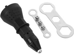 Kit De Remachadora Eléctrica Inalámbrica Healeved Remachador Permite Taladrar