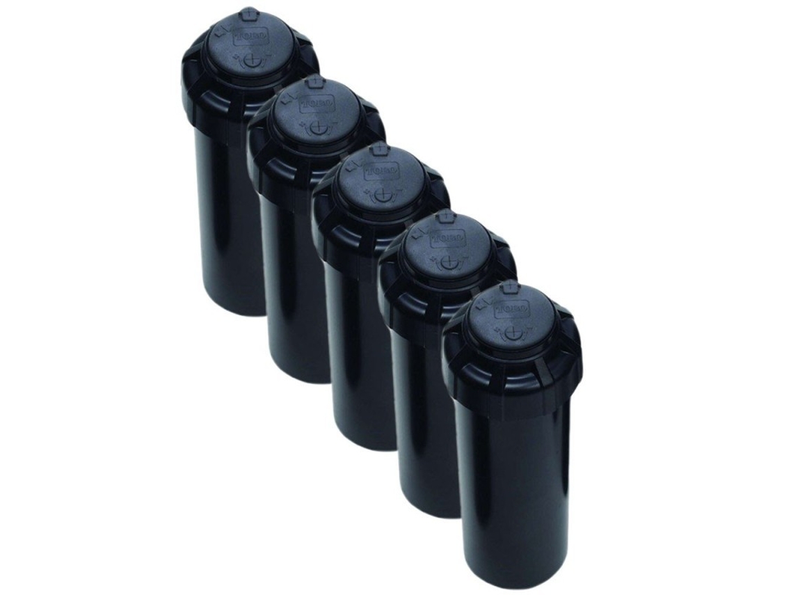 Aspersor de riego Toro T5p Rs (ajuste rápido) (paquete de 5). El único aspersor de turbina del mercado con ajuste de arco sin herramientas.