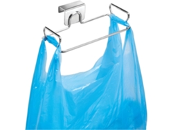Dispensador de bolsas Classico, puerta metálica pequeña, color plateado, Zqkla