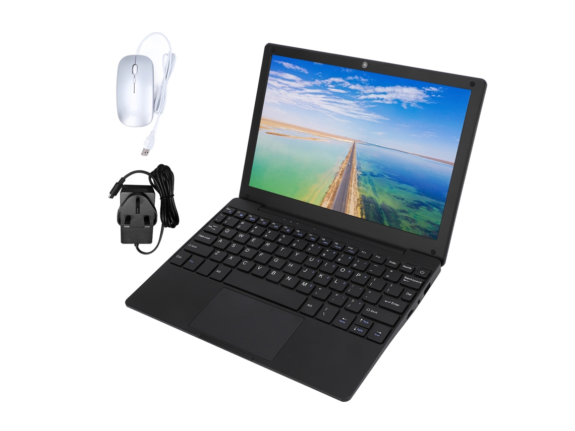 Ordenador Portátil Procesador De Cuatro Núcleos Pantalla Ips 10.1 Pulgadas Ultra Delgado Android 12 2gb 64gb