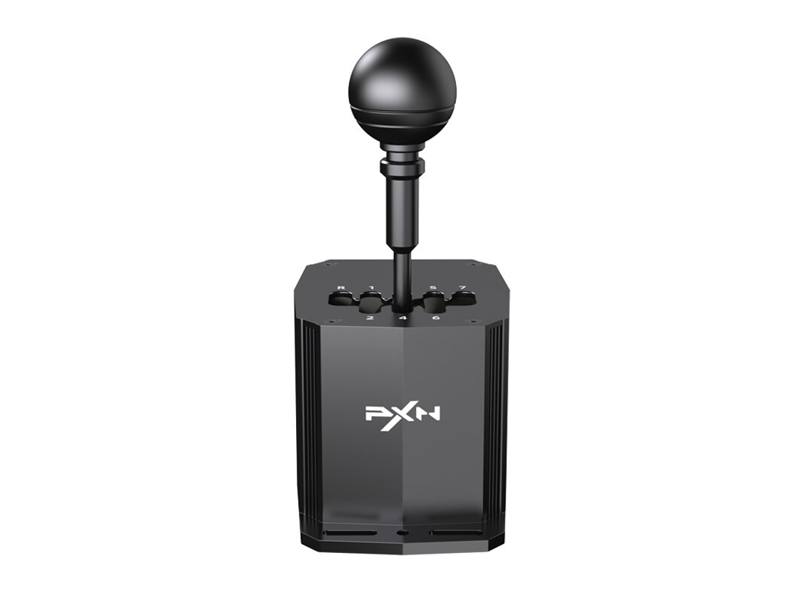 Palanca De Cambios Profesional Black-pxn Sfu Para Simulación De Carreras, Caja De Cambios De 7 Velocidades, Fabricada En Metal Con Mecanizado Cnc