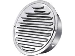 Rejilla De Ventilación Redonda Acero Inoxidable Para Tubo Escape, Campana Salida Aire, Rejilla Redonda, Ext...