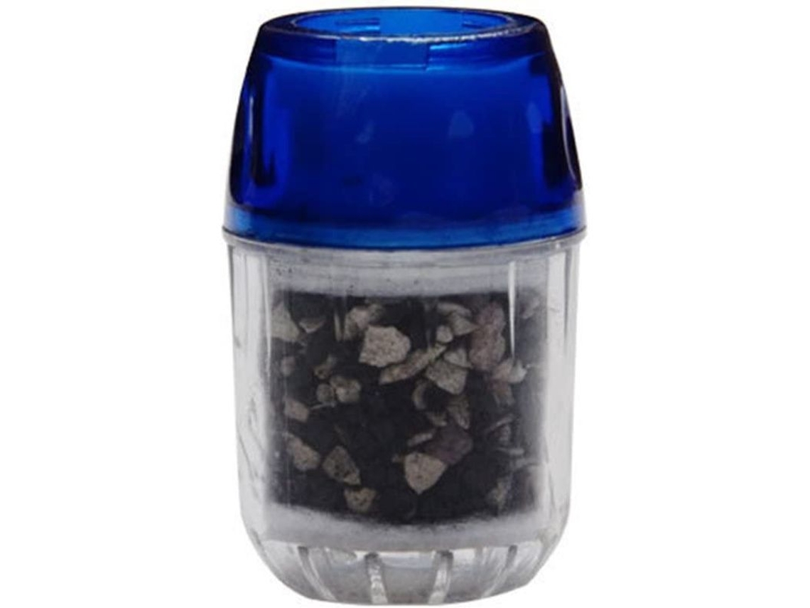 Filtro De Agua Para Grifo, Purificador De Carbón Activado, Bambú, Cocina, 1,5-2 Cm