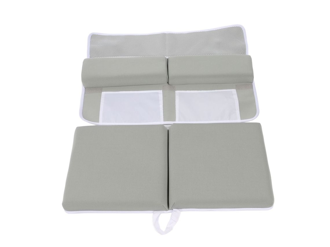 Conjunto De Baño Para Bebé Con Rodilleras Y Coderas Antideslizantes Y Bolsa Grande.