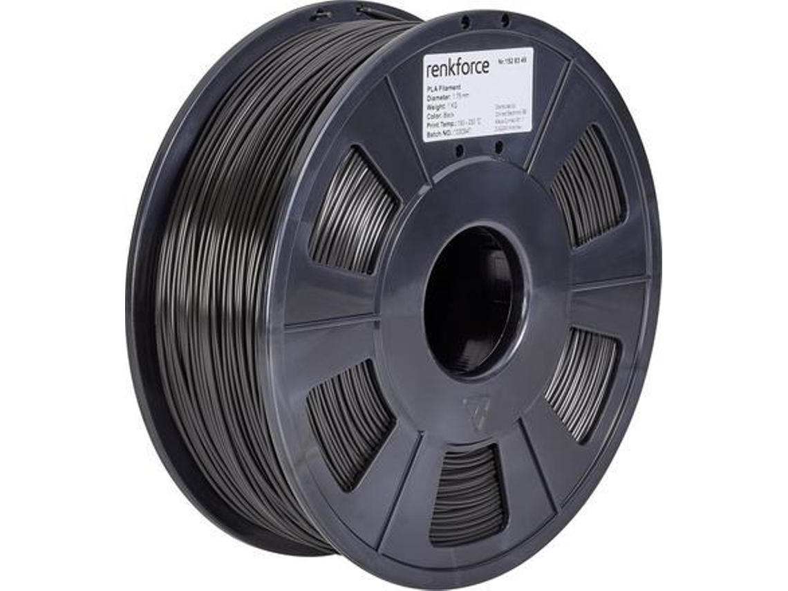 Rf 4511188 3d Druckmaterial Polyacticsäure Negro 1 Kg (rf 4511188) Renkforce (pla)