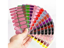 Adesivos de Unha em Gel Uv Semicurado com 16 Pontas Qualidade Premium Longa Duração e Cobertura Total Adesivos para Unhas em Gel Uv/led Sem GOKOCO