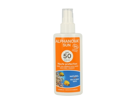 Alphanova - Spray Protetor Solar SPF 50 Bio 125 g