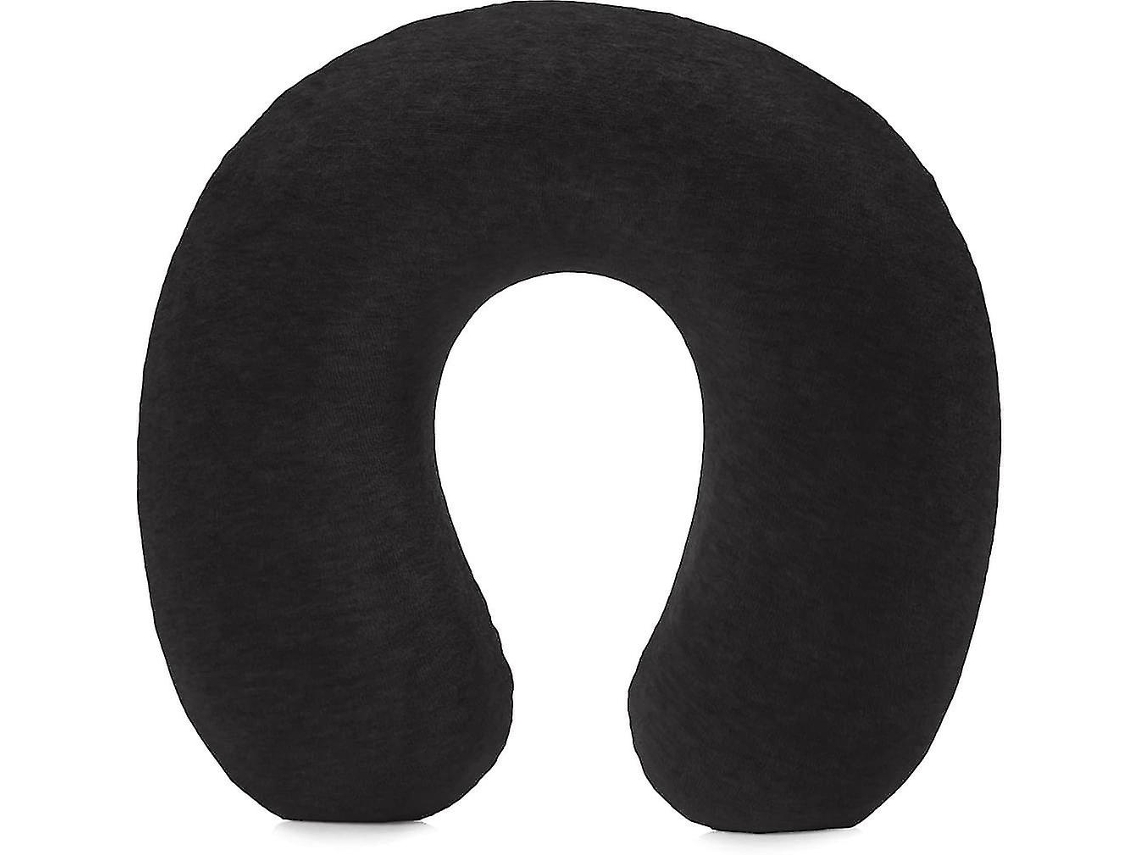 Rebe-almohada De Espuma De Memoria Negra, 0.22kg, 28x28x8cm, Regalo Gratis Con 2 O Más Unidades