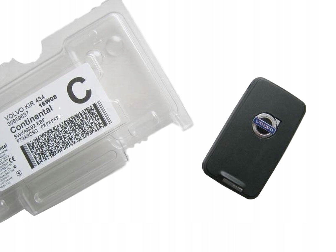 Llave de control remoto Volvo V40 V40cc para programación OE 30659637