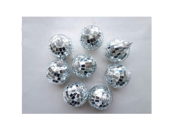 12 Bola de Espelho Disco Decorativa Iluminação Palco Natal Casamento 3/5/7cm