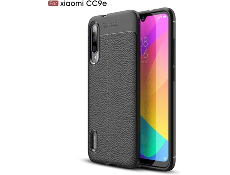 Carcasa Xiaomi MI A3 Rugged Leather Negro