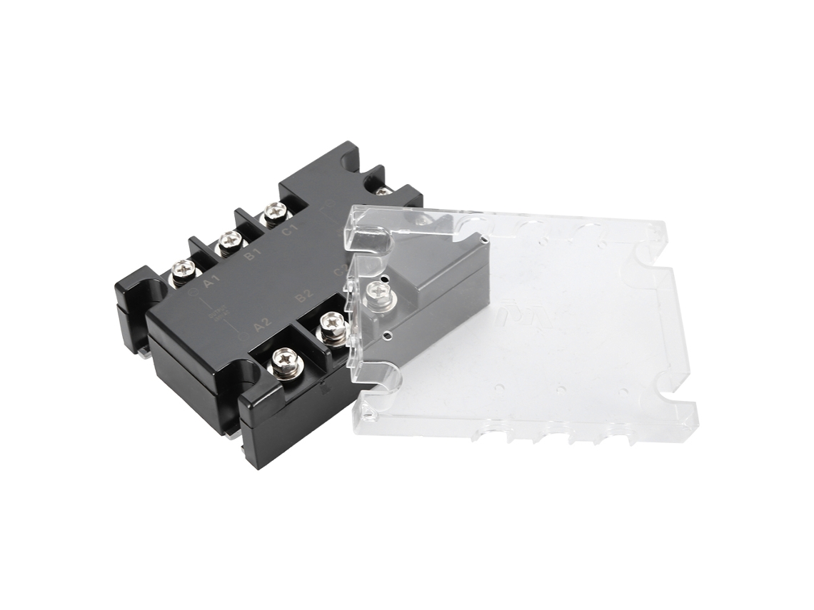 Relé De Estado Sólido Trifásico Tsr-10aa H 90-250 Vca 10 A Para Automatización Industrial/doméstica