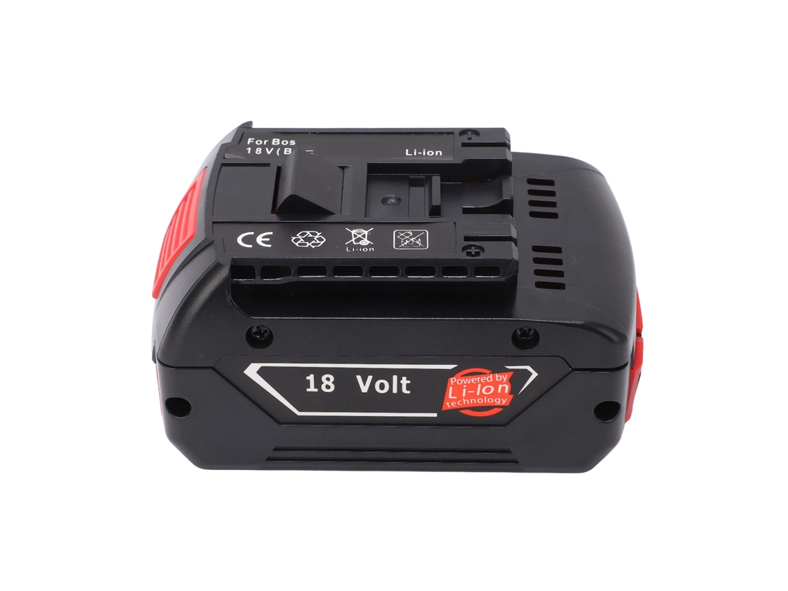 Batería De Repuesto De 18 V Li-ion 4000 Mah Para Herramientas Bosch Con Indicador Led