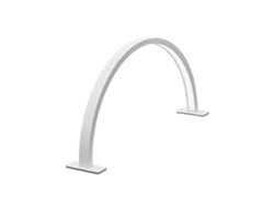 Lámpara de media luna para uñas, escritorio USB, lámpara de escritorio para uñas, pestañas, tatuajes, cejas, lámpara de mesa LED, lámpara de escritorio de trabajo blanca GOKOCO