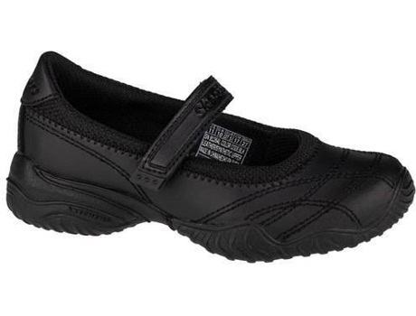 Botas SKECHERS Cuero Sintético Niños (27.5 - Negro)
