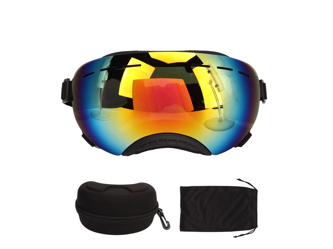 Gafas Para Perros Gafas De Sol Marco Negro Protección Uv Viento Polvo Correa Ajustable Lentes Rojas Para Perros Medianos O Grandes